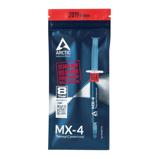 Термопаста Arctic MX-4 2019 Edition 4gr