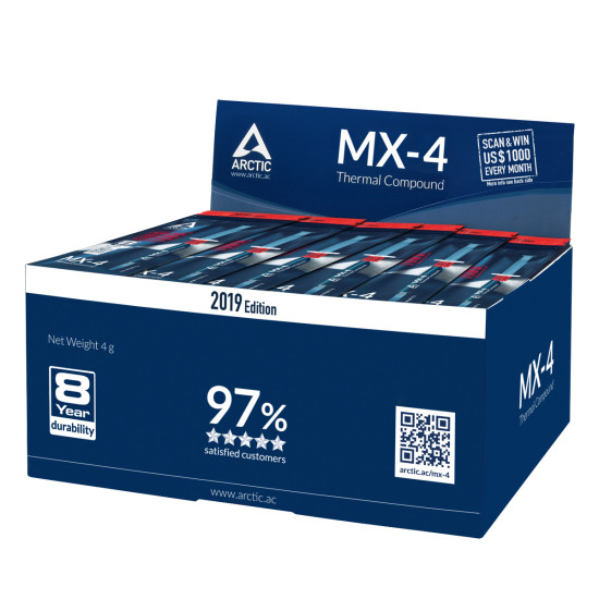 Термопаста Arctic MX-4 2019 Edition 4gr