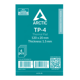 Термопад Arctic Thermal pad TP-4 120x20mm, 1.5mm - 4 Pack