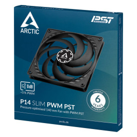 Вентилатор Arctic Fan 140x140x16mm - P14 SLIM PWM PST - 150-1800rpm