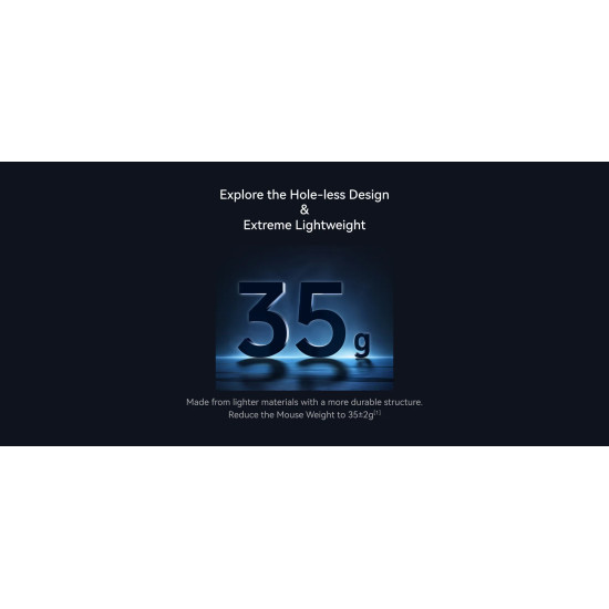 Безжична мишка ATK Wireless Gaming Mouse F1 EXTREME LEVIATAN - 8K, Omron Optical Switches, Blue