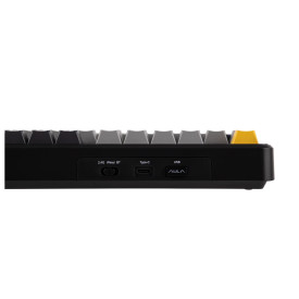 Безжична клавиатура Aula F108 - Volcanic Switch [Linear] (English US), Black, Gray