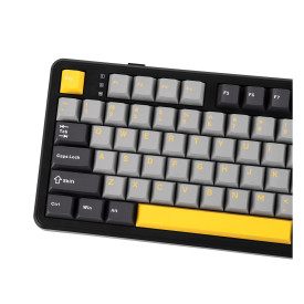 Безжична клавиатура Aula F108 - Volcanic Switch [Linear] (English US), Black, Gray