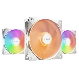 Комплект вентилатори be quiet! Fan Pack 3-in-1 3 x 120mm - LIGHT WINGS LX 120mm PWM high-speed White Triple-Pack