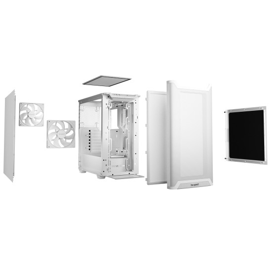 Кутия за компютър be quiet! Case ATX - Pure Base 501 Airflow White