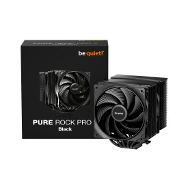 Охладител за процесор be quiet! CPU Cooler - Pure Rock Pro 3 Black - Dual-Tower