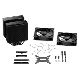 Охладител за процесор be quiet! CPU Cooler - Pure Rock Pro 3 Black - Dual-Tower
