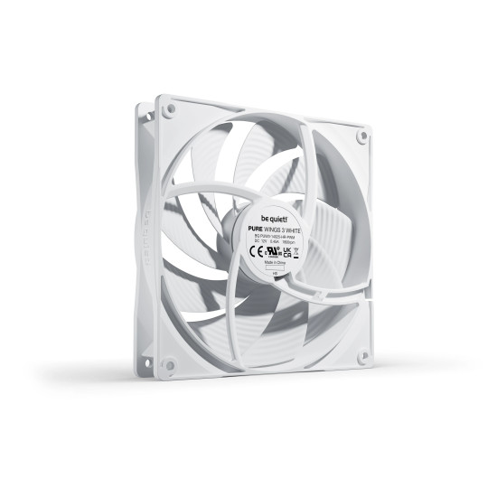 Вентилатор be quiet! Fan 140mm - Pure Wings 3 140mm PWM high-speed White