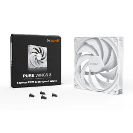 Вентилатор be quiet! Fan 140mm - Pure Wings 3 140mm PWM high-speed White