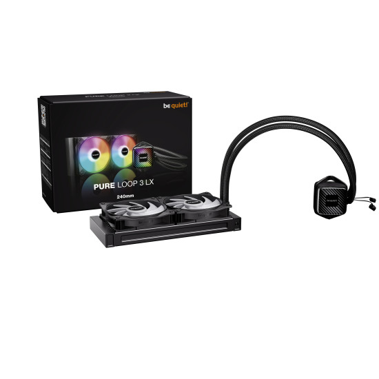 Водно охлаждане be quiet! Water Cooling - Pure Loop 3 LX 240mm