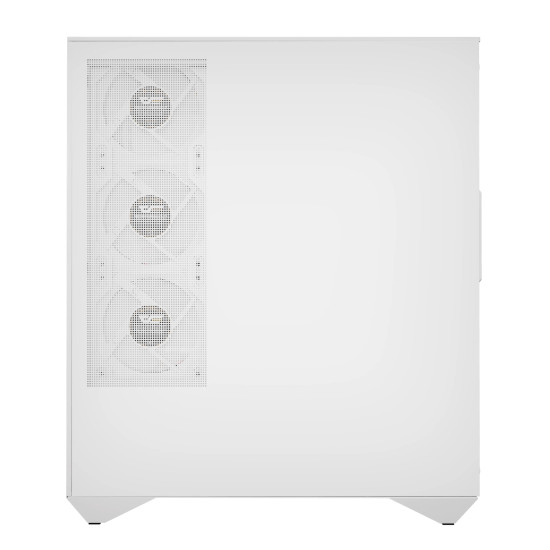 Кутия за компютър Darkflash Case ATX - DY460 White - 4 x 120 mm A-RGB fans included, USB-C