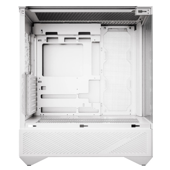 Кутия за компютър Darkflash Case ATX - DY460 White - 4 x 120 mm A-RGB fans included, USB-C
