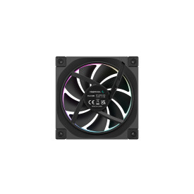 Комплект вентилатори DeepCool Fan Pack 3-in-1 3x120mm - FL12 Black, Addressable RGB