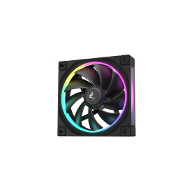 Комплект вентилатори DeepCool Fan Pack 3-in-1 3x120mm - FL12 Black, Addressable RGB