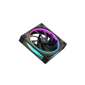 Комплект вентилатори DeepCool Fan Pack 3-in-1 3x120mm - FL12 Black, Addressable RGB