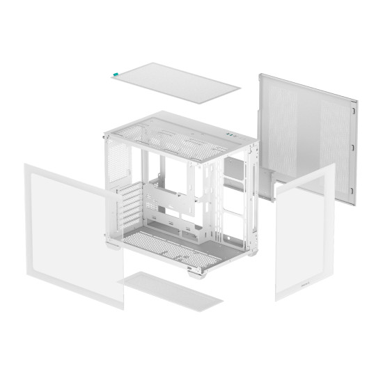 Кутия за компютър DeepCool Case ATX - CG530 White