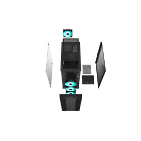 Кутия за компютър DeepCool Case EATX - CK560 - RGB