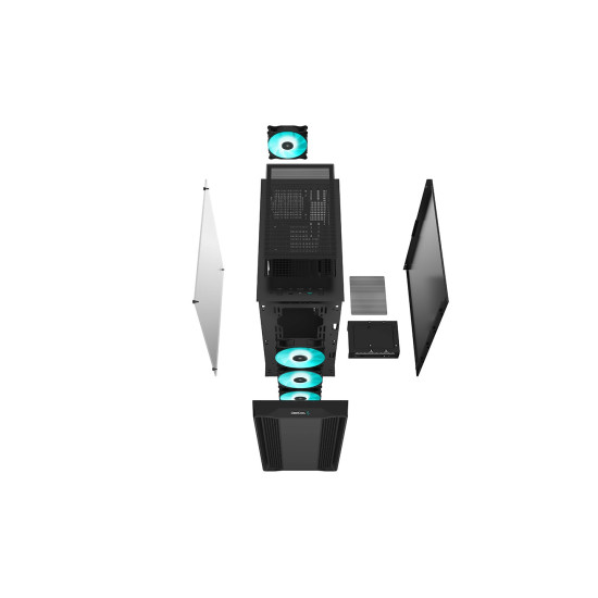 Кутия за компютър DeepCool Case EATX - CK560 - RGB