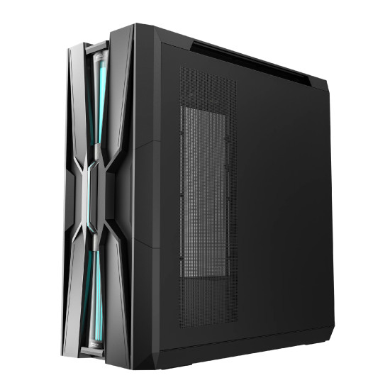 Кутия за компютър DeepCool Case EATX - GENOME III - 420 mm AIO Pre-Installed, LCD Display