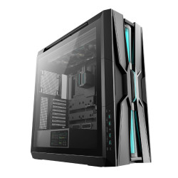 Кутия за компютър DeepCool Case EATX - GENOME III - 420 mm AIO Pre-Installed, LCD Display