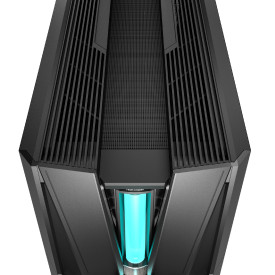 Кутия за компютър DeepCool Case EATX - GENOME III - 420 mm AIO Pre-Installed, LCD Display