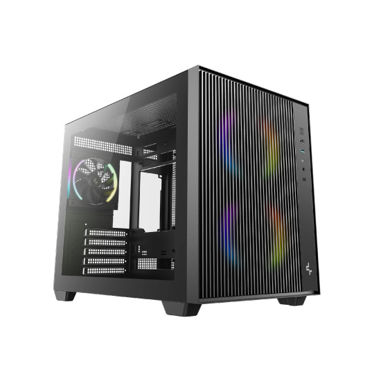 Кутия за компютър DeepCool Case mATX - CG330 MESH 3F