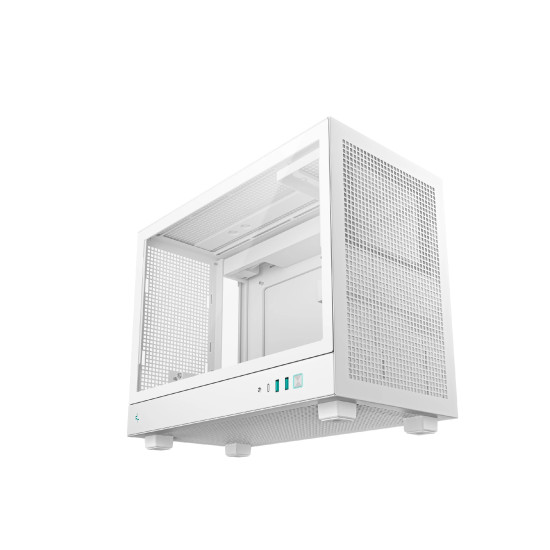 Кутия за компютър DeepCool Case mATX - CH160 PLUS WH
