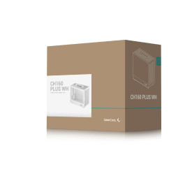 Кутия за компютър DeepCool Case mATX - CH160 PLUS WH