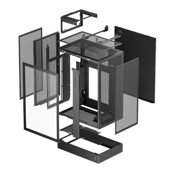 Кутия за компютър DeepCool Case mATX - CH170 PLUS