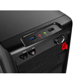 Кутия за компютър DeepCool Case mATX SMARTER - Black, USB3.0