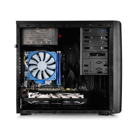 Кутия за компютър DeepCool Case mATX SMARTER - Black, USB3.0