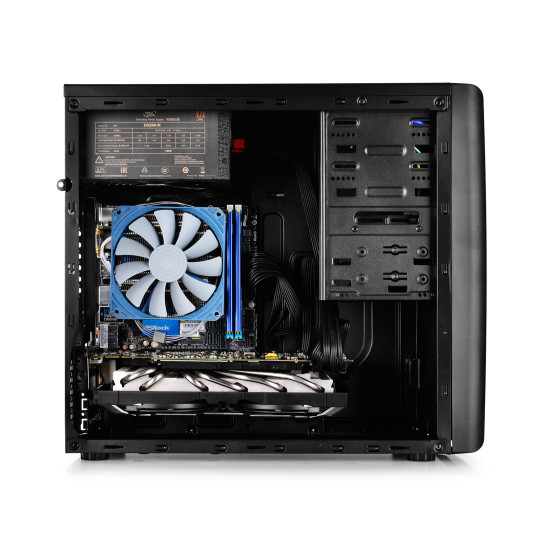 Кутия за компютър DeepCool Case mATX SMARTER - Black, USB3.0