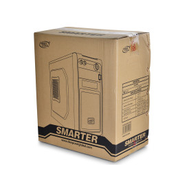 Кутия за компютър DeepCool Case mATX SMARTER - Black, USB3.0