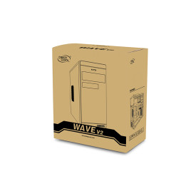 Кутия за компютър DeepCool Case mATX - WAVE V2 - Black USB3.0
