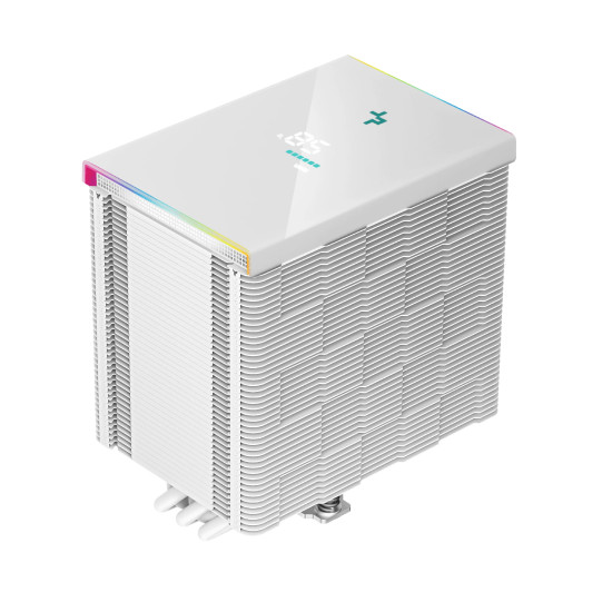 Охладител за процесор DeepCool CPU Cooler - AK500 Digital White - LGA1700/AM5