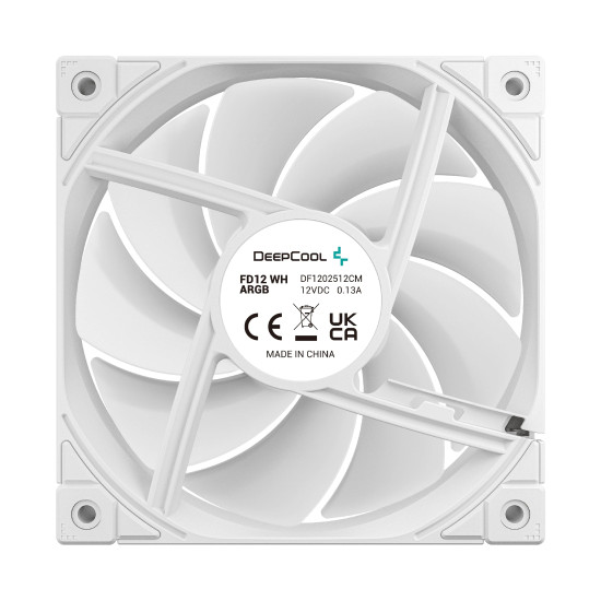 Вентилатор DeepCool Fan 120mm - FD12 ARGB White