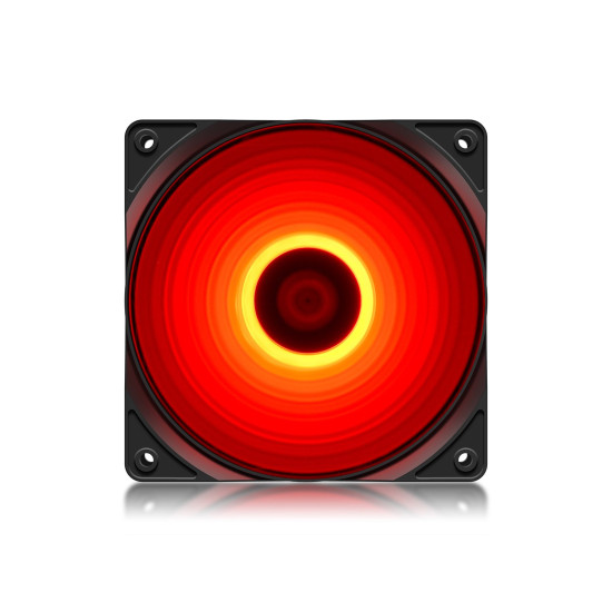 Вентилатор DeepCool Fan 120mm Red - RF120-RD
