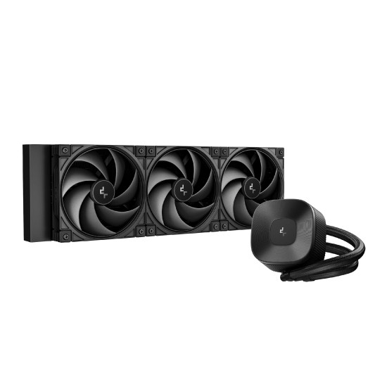 Водно охлаждане DeepCool Water Cooling LE360 V2 ZERO DARK - LGA1851/AM5