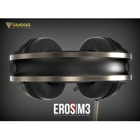 Слушалки Gamdias Gaming Heaphones - EROS M3 RGB USB - 50mm