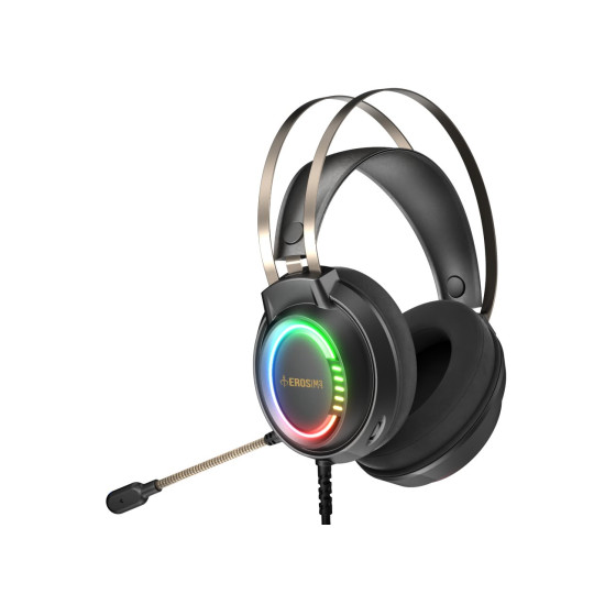 Слушалки Gamdias Gaming Heaphones - EROS M3 RGB USB - 50mm