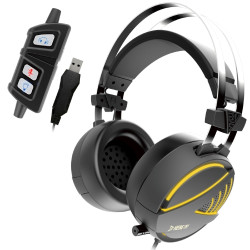 Слушалки Gamdias Gaming Heaphones - HEBE M1 RGB Virtual 7.1 / Vibration