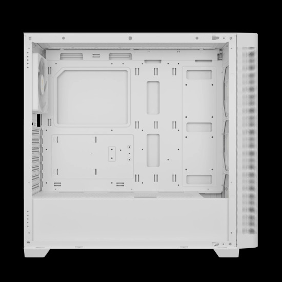Кутия за компютър Gamdias Case E-ATX - ATHENA M3 White - USB-C, 4 x 120 mm A-RGB, Mesh, Tempered Glass