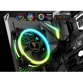 Кутия за компютър Gamdias Case mATX - Talos E1 - Addressable RGB, Tempered glass