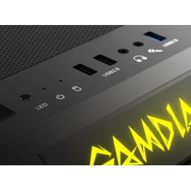 Кутия за компютър Gamdias Case mATX - Talos E1 - Addressable RGB, Tempered glass