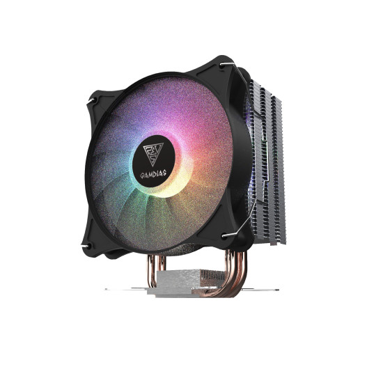 Охладител за процесор Gamdias CPU Cooler BOREAS E1-410 LITE RGB