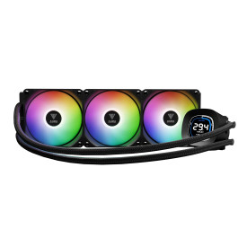 Водно охлаждане Gamdias Water Cooling 360mm - AURA GL360 DIGITAL - Digital Display, aRGB