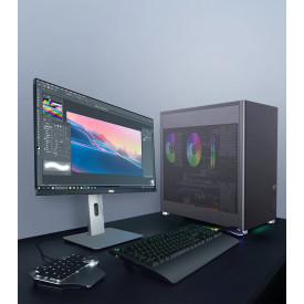 Кутия за компютър Gamemax Case ATX - MeshBOX Black - Full Mesh