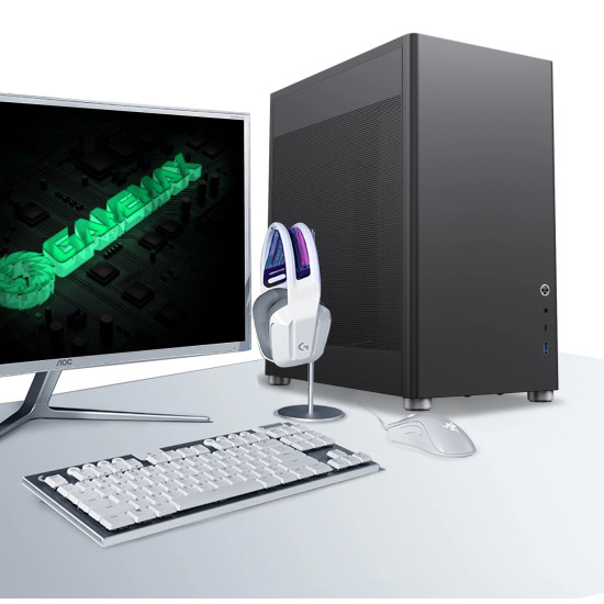 Кутия за компютър Gamemax Case ATX - MeshBOX Black - Full Mesh