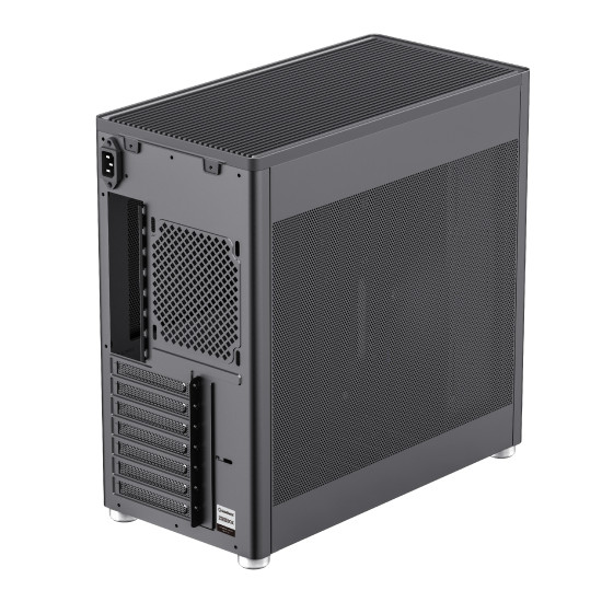 Кутия за компютър Gamemax Case ATX - MeshBOX Black - Full Mesh
