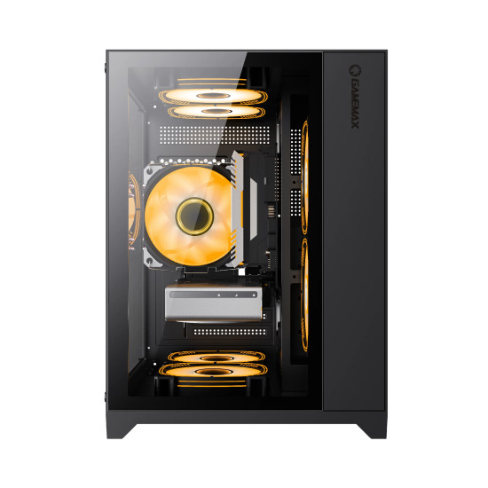 Кутия за компютър Gamemax Case mATX - Infinity Mini Black